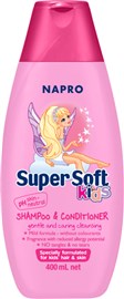 Napro Super Soft Girls 2 in 1 Shampoo & Body Wash 400mL
