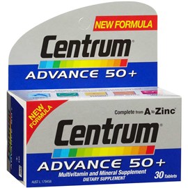 Centrum Advance 50+ 30 Tablets