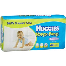 Huggies Nappy - Pants Crawler Boy 40 Pack