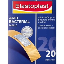 Elastoplast Antibacterial Fabric 20 Strips (47754)