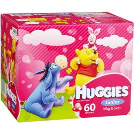 Huggies Junior Girl 60 Pack