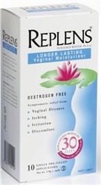 Replens Vaginal Moisturiser 10 Pack
