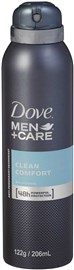 Dove Men Clean Comfort Anti-Perspirant 122g
