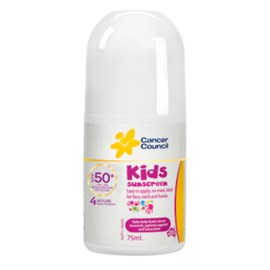 Cancer Council Kids SPF50+ Roll On 75ml