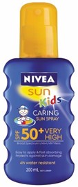 Nivea Sun Kids Caring Sun Spray SPF50+ 200ml