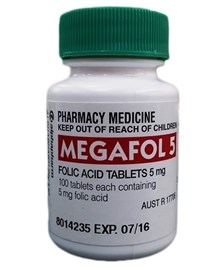 Megafol 5mg 100 Tablets