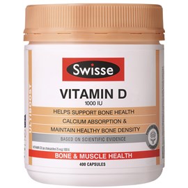 Swisse Ultiboost Vitamin D 400 Capsules