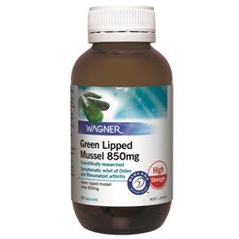 Wagner Green Lipped Mussel 850mg 90 Capsules