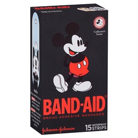 Johnson & Johnson Bandaid Novelty Mickey Mouse 15