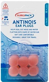 Surgipack Antinois Ear Plugs 3 Pairs (6944)
