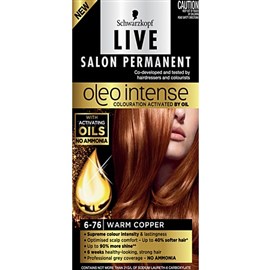 Schwarzkopf LIVE Salon Oleo Intense Warm Copper 6.76