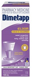 Dimetapp Elixir Colourfree 100ml