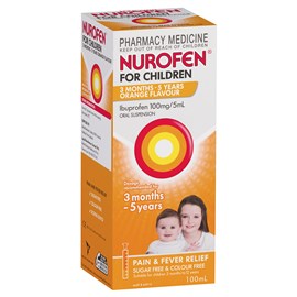 Nurofen Suspension 1 - 5 years Orange 100ml