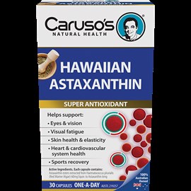 Caruso's Astaxanthin 30 Capsules