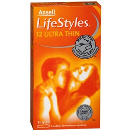 Ansell Lifestyles 12 Ultra Thin Condoms
