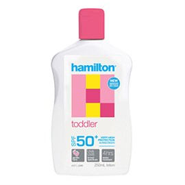 Hamilton Toddler Lotion 50+ 250ml