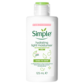 Simple Hydrating Light Moisturiser 125ml