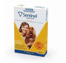Sentinel Spectrum Chews Medium Dog 3P
