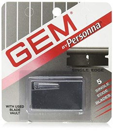 Gem Blades Single Edge 5 Pack