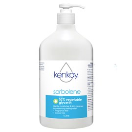 Kenkay Sorbolene With 10% Glycerine 1L Pump