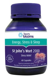 Blooms St Johns Wort 2000g 60 Capsules