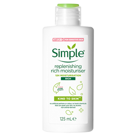 Simple Replenishing Rich Moisturiser 125ml