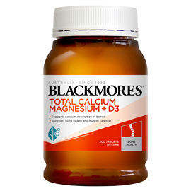 Blackmores Total Calcium + Magnesium + D3 200C