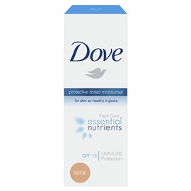 Dove Face Protective Tinted Moisturiser SPF15 Beige 50ml