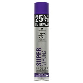 Schwarzkopf Extra Care Super Styling Lacquer 500g + Bonus