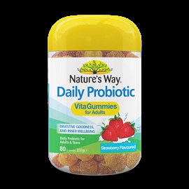 Nature's Way Gummie Adult Probiotic 80s