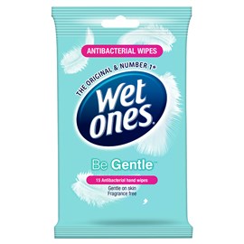Wet Ones Be Gentle Wipes 15 Count