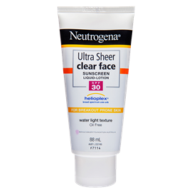 Neutrogena Ultra Sheer Clear Face Lotion Spf30 88mL