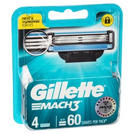 Gillette M3 4 Cartridges