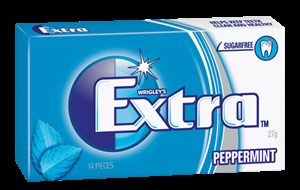 Wrigleys Extra Peppermint Gum 27g