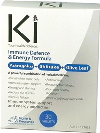 Ki Immune Defence & Vitality Formula 30 Tablets