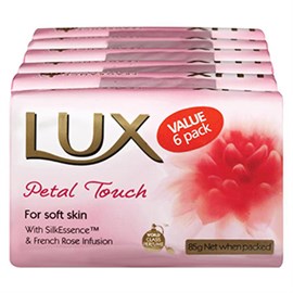 Lux Pink Soft Petal Touch Bar 6 Pack