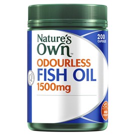 Nature's Own Odourless Fish Oil 1500mg