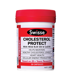Swisse Ultiboost Cholesterol Protect 30 Capsules