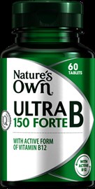 Nature's Own 1908 Ultra B 150mg 60 Tablets (269)