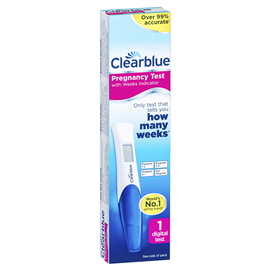 Clearblue Digital Pregnancy Test 1 Conception Indicator