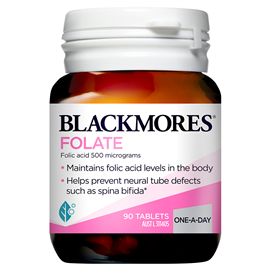 Blackmores Folate 500mcg 90