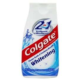 Colgate Toothpaste 2in1 Liquid Gel Whitening 130g