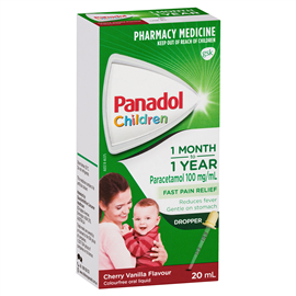 Panadol Child Colour Free Drops Dropper 20ml