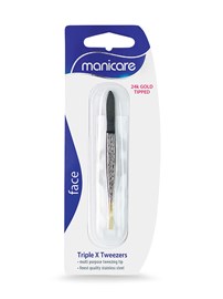 Manicare Tweezers Triple X Gold 35700