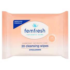 Femfresh Feminine 20 Wipes