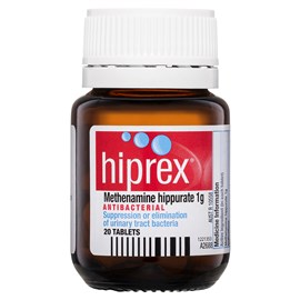 Hiprex 1g  20 Tablets