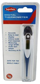 Surgical Basics Clear Tip Digital Thermometer