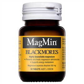 Blackmores MagMin 500mg 50 Tablets