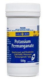 Gold Cross Potassium Permanganate 50g