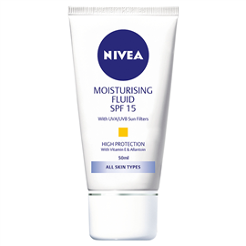 Nivea Visage Moisturising Fluid SPF15+ 50ml
